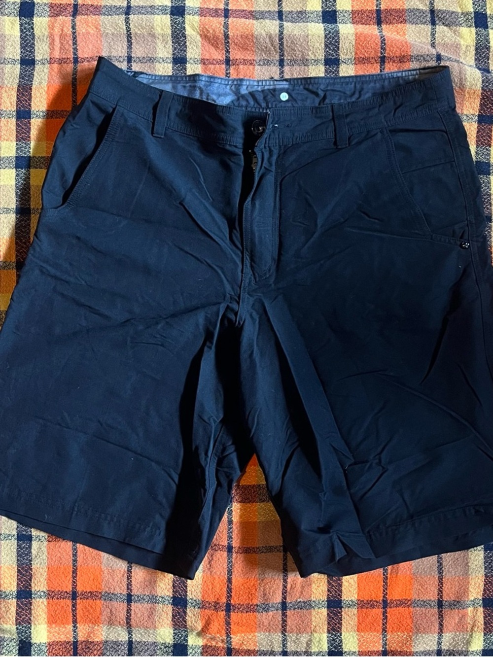 Men's Vintage Lululemon Shorts (Black), Waist Size 34
